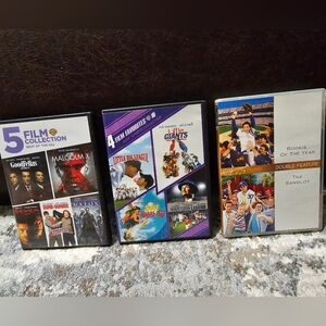3 Multi-Movie DVDs